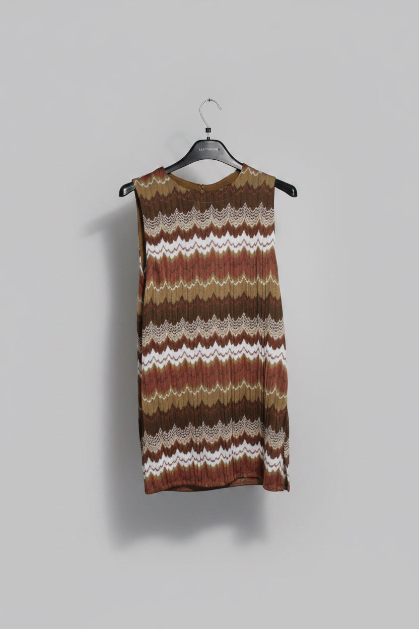 Top a Canottiera Fantasia Missoni Multicolore — 100% Poliestere