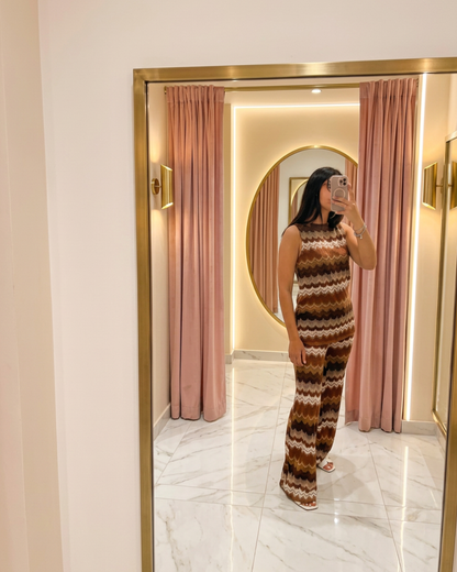 Top a Canottiera Fantasia Missoni Multicolore — 100% Poliestere