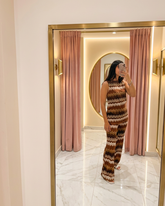 Top a Canottiera Fantasia Missoni Multicolore — 100% Poliestere